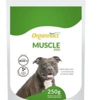 Muscle Dog 250g Suplemento Muscular - Cães submetidos a exercícios físicos mais intensos - Organnact