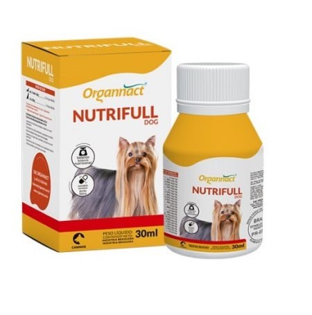 Nutrifull Dog 30ml Suplemento Alimentar Organnact